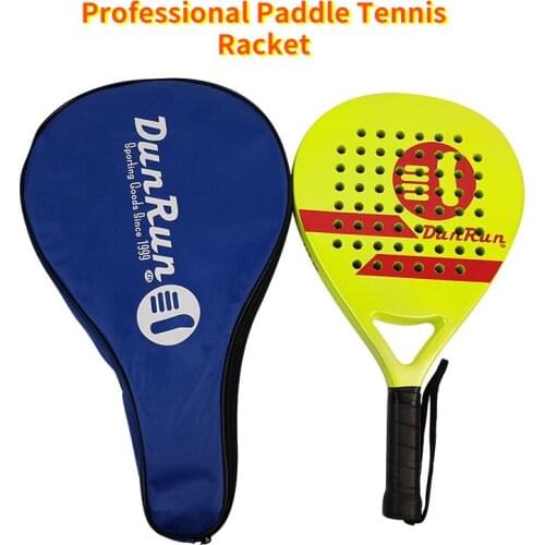 High-quality Professional Paddle Tennis Racket Children Adult Short Paddle Racket Carbon Fiber Outdoor Beach Racket