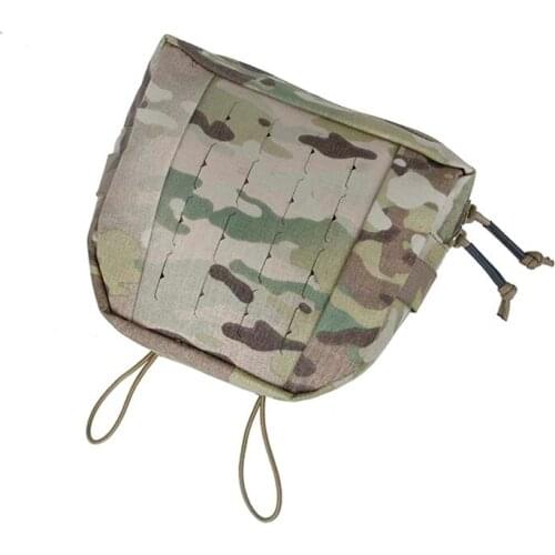 TMC Airsoft Carrier Drop Pouch Bag Multicam Tactical Vest Belly Bag Chest Rig Plate Hang Storage Bag
