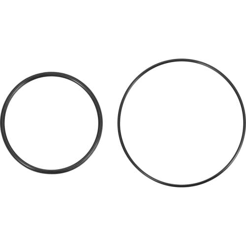 Uxcell 10pcs O-Rings Nitrile Rubber 50mm-130mm OD 3.1mm Width Round Seal Gasket for Hydraulic & Pneumatic Repairs Black