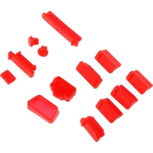 YYDS 13pcs/set Colorful Silicone Laptop Anti Dust Plug Cover Stopper Universal dustproof