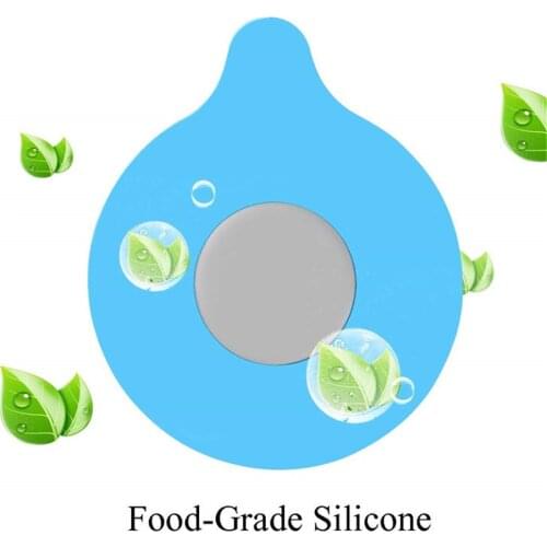 2pc Shower Drain Stopper Floor Drain Rubber Circle Silicone Plug For Shower Bathtub Plug Bathroom Leakage-proof Drain Sink Basin