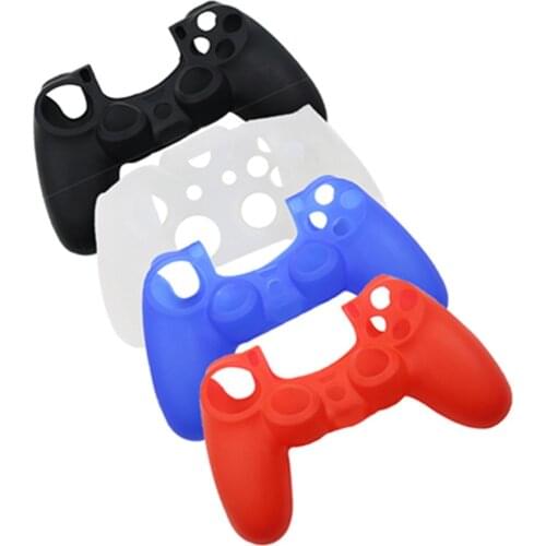 Silicone Skin Case Anti-Dust Protective Cover for Sony Playstation 4 PS4 Controller