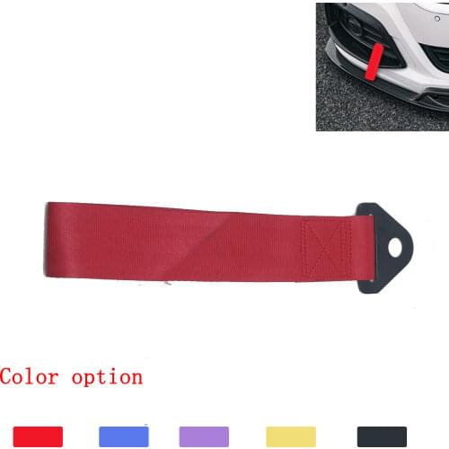 24.5cm Tow Strap Universal High Quality Racing Car Tow Strap/tow Ropes/Hook/Towing Bars With Screws and Nuts