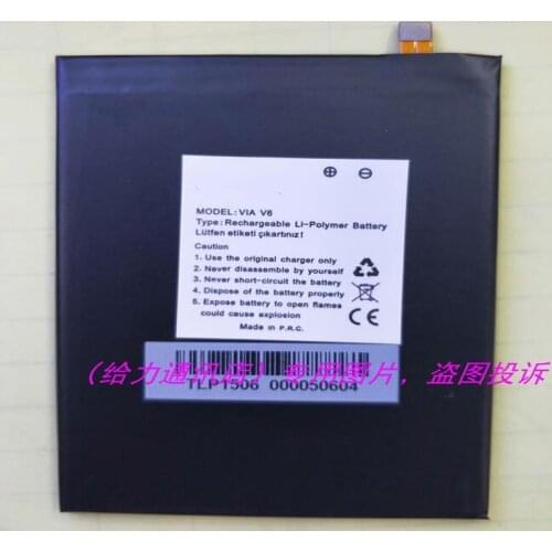 3.8V 3000mAh TLP1506 For Casper VIA V6 mobile phone Battery with phone stander