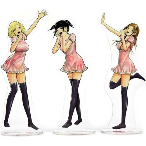 Anime Back Street Girls Acrylic Stand Model Doll Mari Tachibana Chika Sugihara Airi Yamamoto Figure Toy 21CM