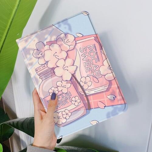 For iPad Air 4 Case iPad 10.2 2020 7th 8th Generation Funda Smart Cover for iPad 9.7 Air 3 2 1 Pro 11 10.5 Mini 2 3 4 5 Capa