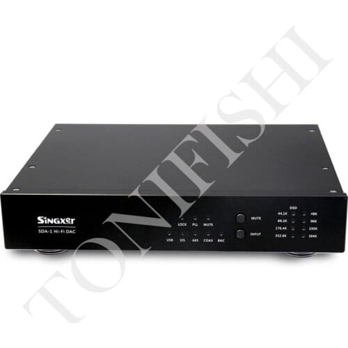 Singxer SDA-1 AK4118 DAC Amp DSD512 xCORE-200 USB2.0 PCM HDMI XMOS HiFi Audio Decoder Amplifier Digital-to-Analog Converter DAC