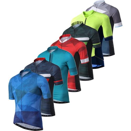 Cycling Jersey Korea Men 2021 Summer Short Sleeve Shirts Quick Dry MTB Jersey Ropa Ciclismo Outdoor Team Riding Bike Uniform