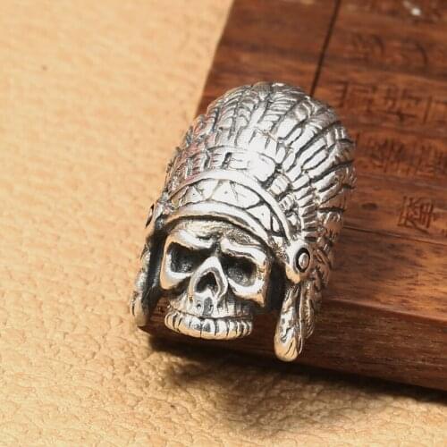 EDC 925 Silver Knife Beads A Pendant Paracord Outdoor DIY Decorations 925 Silver Camping Gear EDC Tools