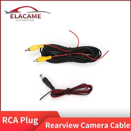 6 Meter Car Truck RCA Wire for Backup Rear View Parking Camera Video Extension Cable Male to Male with Trigger
