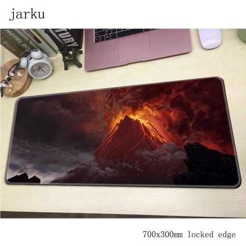 Volcanoes mousepad gamer Mass pattern 700x300X3MM gaming mouse pad home notebook pc accessories padmouse ergonomic mat