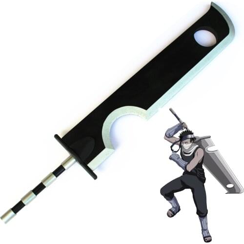 Momochi Zabuza Kubikiribōchō Dantō Anime Cosplay Broadsword Costume Props