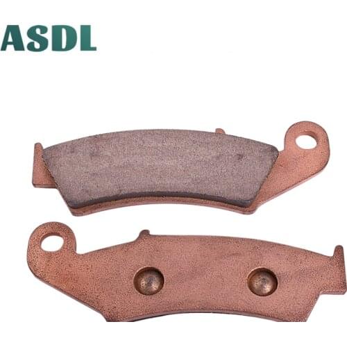 Motorcycle Front & Rear Brake Pads For Kawasaki KDX 200 220 KX125 250 300 400 650 KX 500 E6-E16 KLX 250 #d