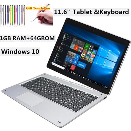 10.1 Inch Windows 10 H8911C 8300 CPU Tablet PC 2GB DDR+32GB With Free Pin Docking Keyboard Dual Cameras Type-C Host USB