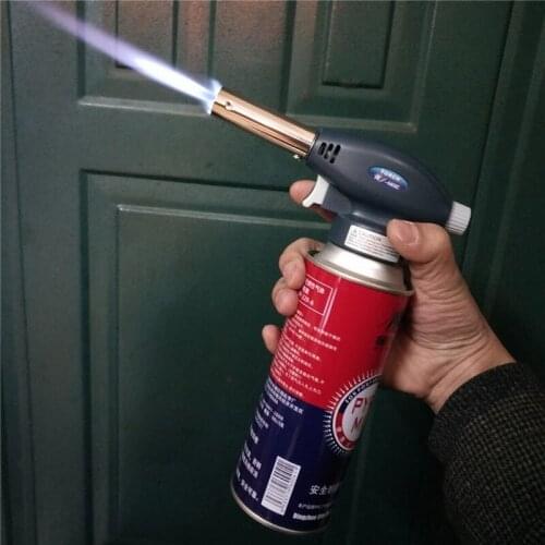 Outdoors Safety Professional Butane Torch Welding Torches Igniter Multifunction Welding Torches for Cooking Survival Tool
