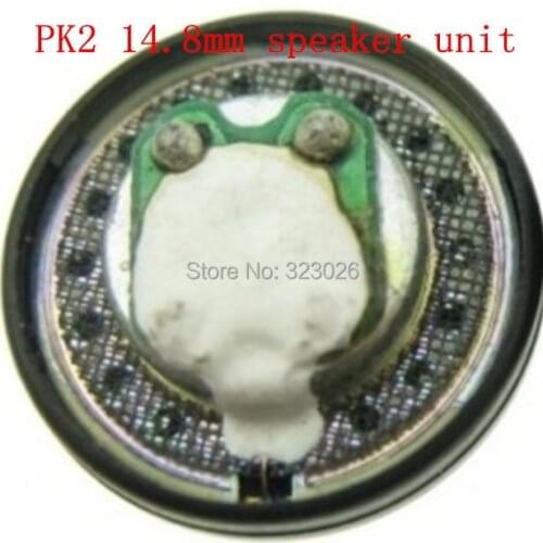 YUIN PK2 14.8MM disassemble DIY headphone ear speaker unit Three-band equalizer(not original) 2pcs