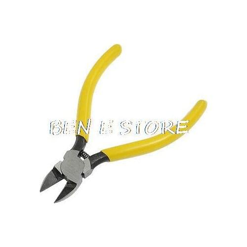 Plastic Coated Handle Diagonal Cutting Pliers Jewelers Electrician Tool Dgpvk