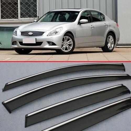 For Infiniti M37 2013 2014 2015 Window Wind Deflector Visor Rain/Sun Guard Vent