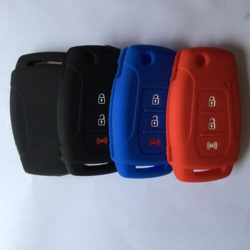 Silicone Key FOB Shell Holder Protector For Ssangyong Rexton Korando C Tivoli