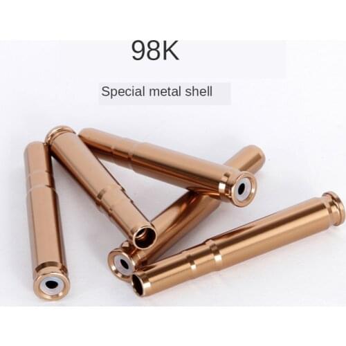 TOtrait 98K Special Metal Bullet Shell Decoration Copper Bronze Fashion Accessories Toy Airsoft Gift