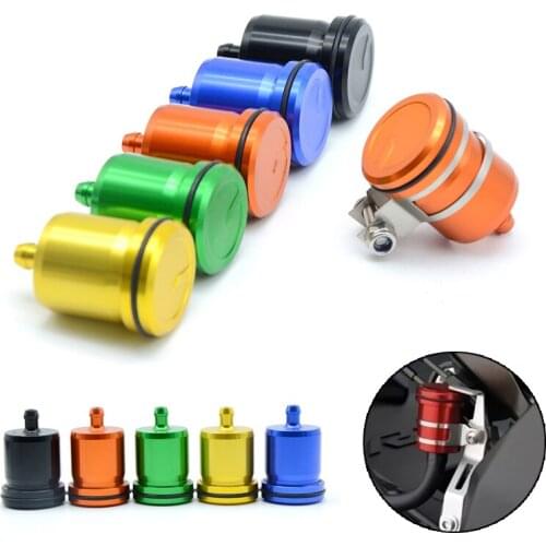 Universal Motorcycle Brake Fluid Reservoir Clutch Tank Oil Fluid Cup For honda CR CRF XR XL CRM 85 125 150 230 250 450 KAWASAKI