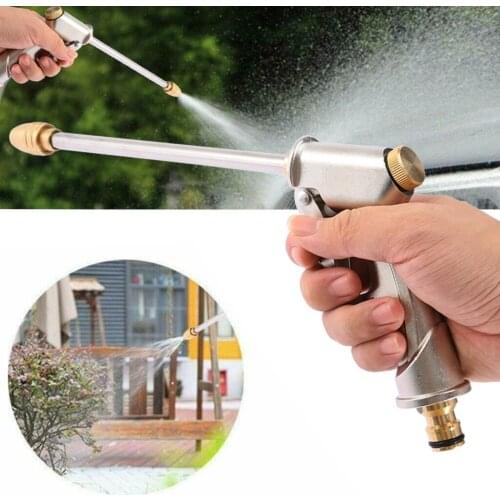 High Pressure Water Gun Car Wash Lances Foam Gun Home Garden Irrigation Hidrolimpiadora Metal Sprinkler Hose Nozzle#g3