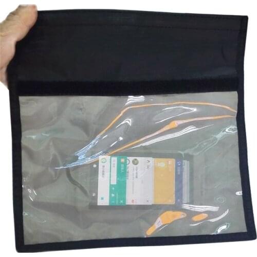 Anti-Scan Card Sleeve ok for 6-10 phones function of Anti-tracking bag & signal isolator bag radiation blocker radiation jammer