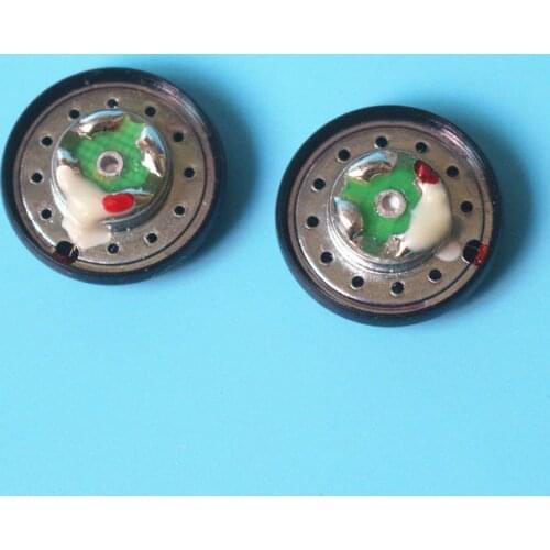 16mm Flat Earphones Speaker Unit 32 Ohm Heavy Bass DIY Earphones Drivers for MX500 DIY 110dB
