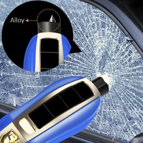 Escape Car Hammer Rescue Tool Car Window Breaker Emergency Glass Breaker Seat Belt Cutter Knife Keychain Portable Hand Tools
