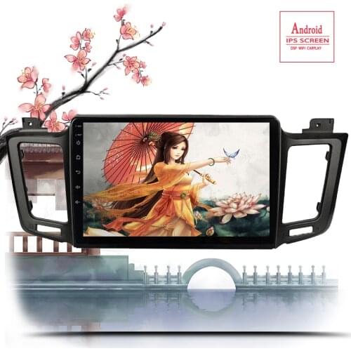 10 Inch 2din Car Android 10.0 Car Multimedia Player for Toyota RAV4 4 XA40 5 XA50 2012 -2018 Car Radio GPS Navigation DVD Player