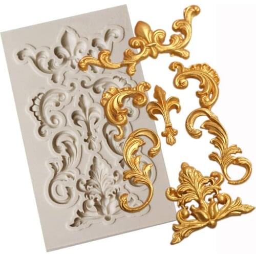 1 Piece Border Silicone Mold Fondant Mold Cake Decorating Tools Chocolate Gumpaste Mould Sugarcraft Cake Decorating Tools