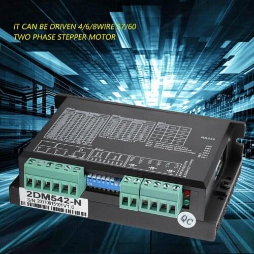 2DM542 4A Step Motor Driver Stepper Controller for CNC 57/60 Two-Phase Stepper Motor