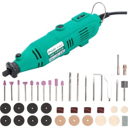 ProsKit PT-5501G Adjustable Speed Soft Shaft Electric Grinder Engraving Pen Electric Drill Variable Speed Rotary Repairing Tool