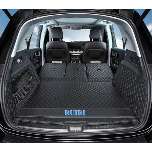 Good quality! Special car trunk mats for Mercedes Benz GLE 300d 400d 350 450 W167 2020 5 seats durable cargo liner boot carpets
