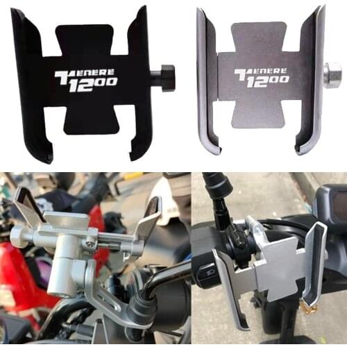 Mobile Phone Motorcycle Navigation Bracket Handlebar rearview mirror installation for Yamaha Super Tenere tenere1200 Tenere 1200