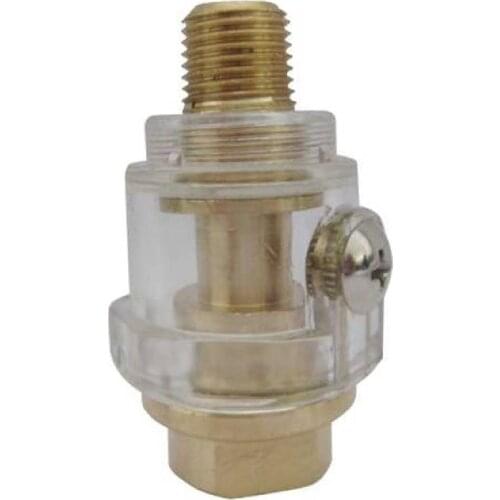 5pcs Oil Nozzle 1/4 Inch NPT In-Line Oiler Lubricator for Pneumatic Tool & Air Tool Compressor Pipe Hose Oiler Accessories