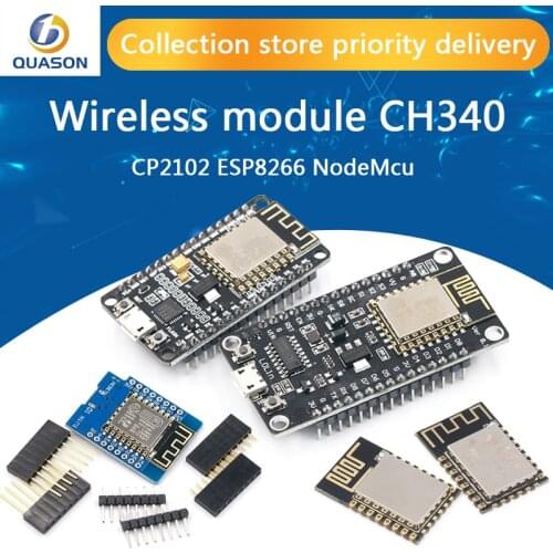 Wireless module NodeMcu v3 CH340 Lua WIFI Internet of Things development board ESP8266 with pcb Antenna and usb port for Arduino