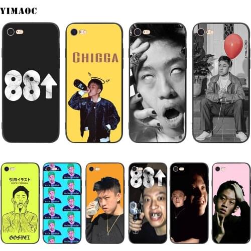 YIMAOC Rich Chigga Soft Case for Apple iPhone SE 2020 5 5s 6 6s 7 8 Plus XR X Xs 11 12 Pro Max 12 mini