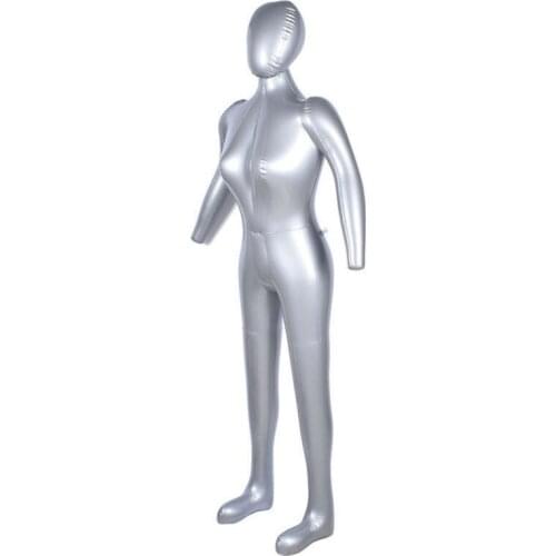 1pcs Inflatable Mannequin Model Torso PVC Underwear Display Female Full Body 168cm storage Model Dummy Torso Tailor Clothes