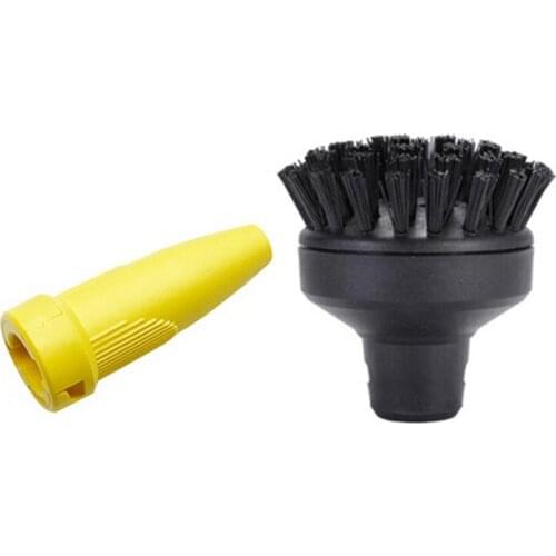 Steam Cleaner Spare Brush Sprinkler Nozzle Head for KARCHER SC1/SC2/SC3/SC4/SC5 Steam Cleaner Slit Round Brush