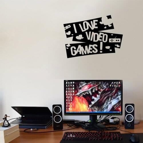 Diy game Family Wall Stickers Mural Art Home Decor For Kids Rooms Decoration Sticker Mural