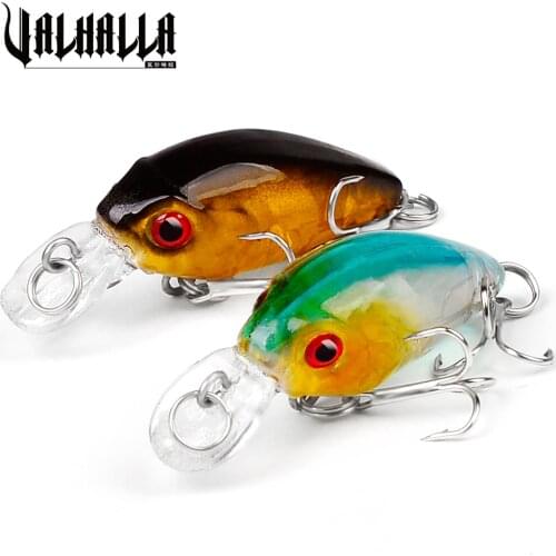 New 1pcs 4.5CM/4G Laser Hard Crank Fishing Lure Crankbait Treble Hooks 3D Eyes Bait Fishing Tackle Wobblers Crankbait Minnows
