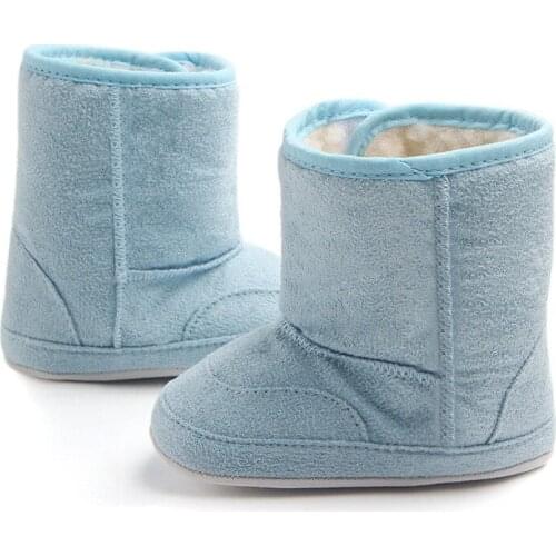 2015 New Fashion Warm Winter Baby Snow Boots Infant Shoes Antislip Toddlers Boys Girls First Walkers
