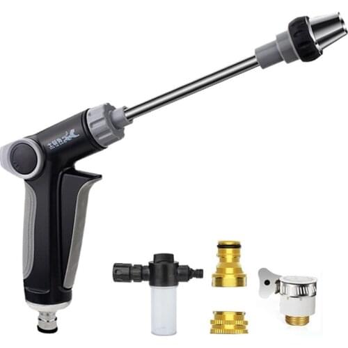 New High-pressure Water Gun For Cleaning Car Wash Machine Garden Watering Hose Nozzle Sprinkler Foam Hidrolavadora Cleaning Tool