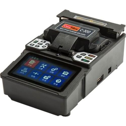 Handheld FTTH Optical Fiber Fusion Splicer SM MM Fiber Optic Splicing Machine