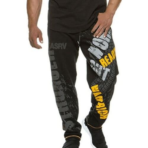 New Running Jogging Pants Men Cotton Soft Bodybuilding Joggers Sweatpants Harem Long Trousers Fitness Sport Training Pants