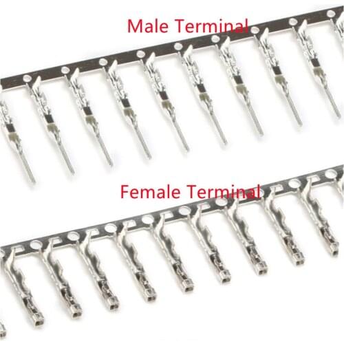 Terminals Male/Female Needle For DuPont Head 2.54mm Connector Plug Plastic Shell Housing