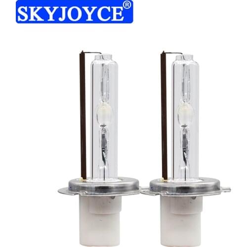 SKYJOYCE 12V 24V 75W 100W HID Bulb H1 H7 H11 9005 D2H Ceramice Base HID Bulb 4300K 6000K 8000K For 75W 100W HID Headlight Kit