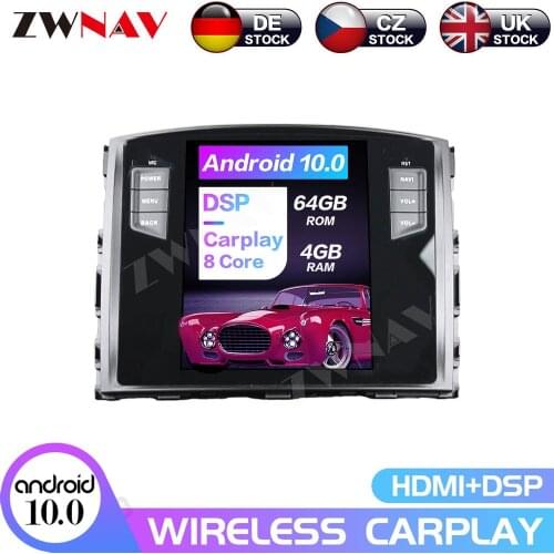 For Mitsubishi Pajero 4 V97 V93 Shogun Montero 20062012 Car multimedia player Tesla Android PX6 stereo Radio Audio GPS Head unit