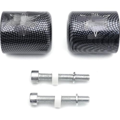 Carbon Handlebar Bar End Slider for Yamaha R1 (1998-2012) / R6 (2006-Up)/ FJR130 Aftermarket Free Shipping Motorcycle Parts